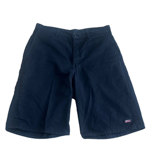 Dickies Men's Black Flat Front Shorts
